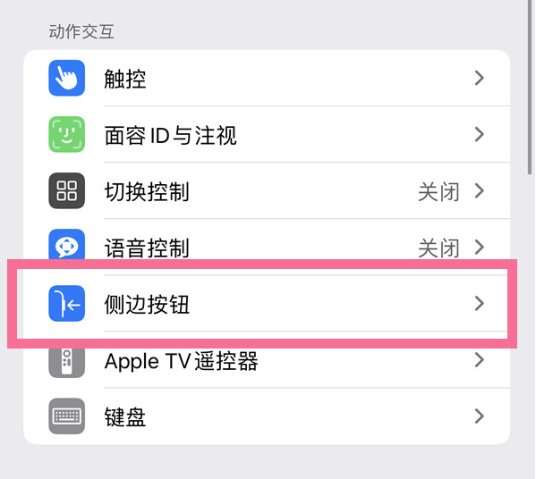 铁西苹果14维修店分享iPhone14 Plus侧键双击下载功能关闭方法 